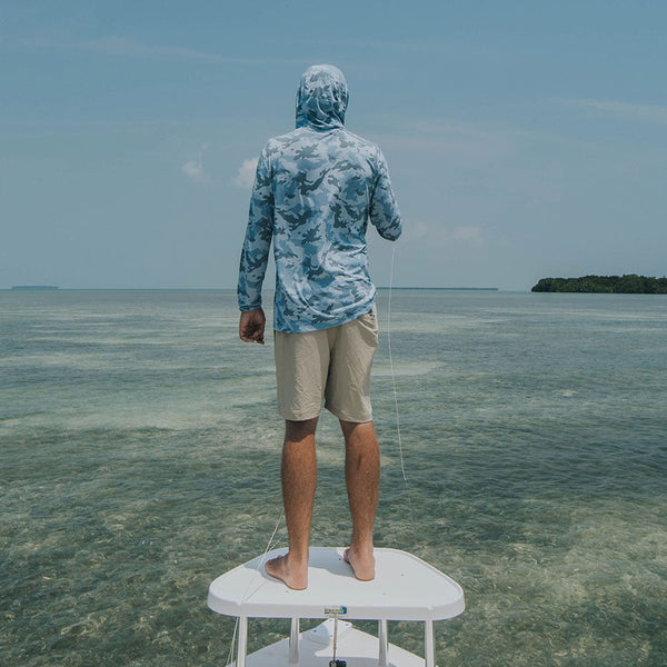 Free Fly - Bamboo Lightweight Hoody - Water Camo