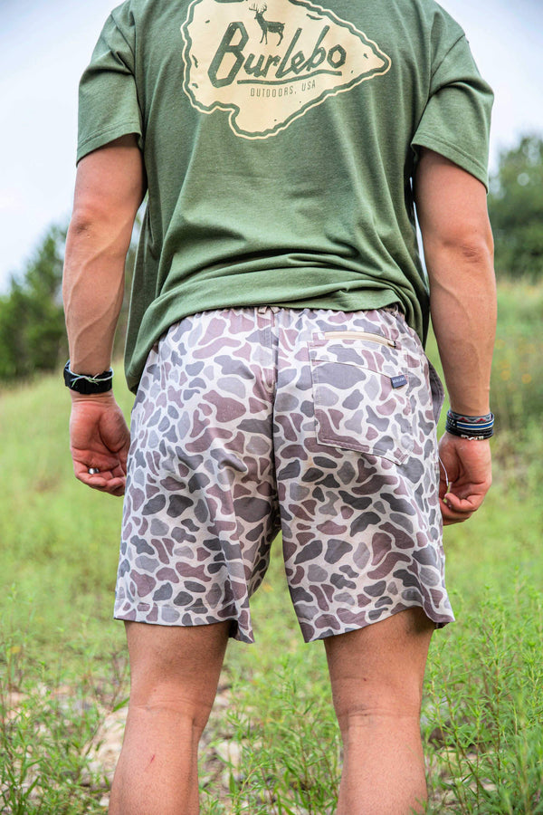 Burlebo - Everyday Shorts - Classic Deer Camo