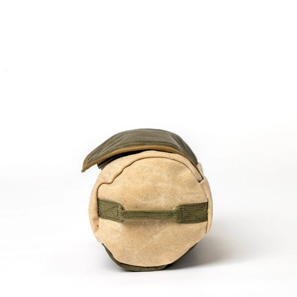 Heritage Dopp Kit | Tan + Olive Green