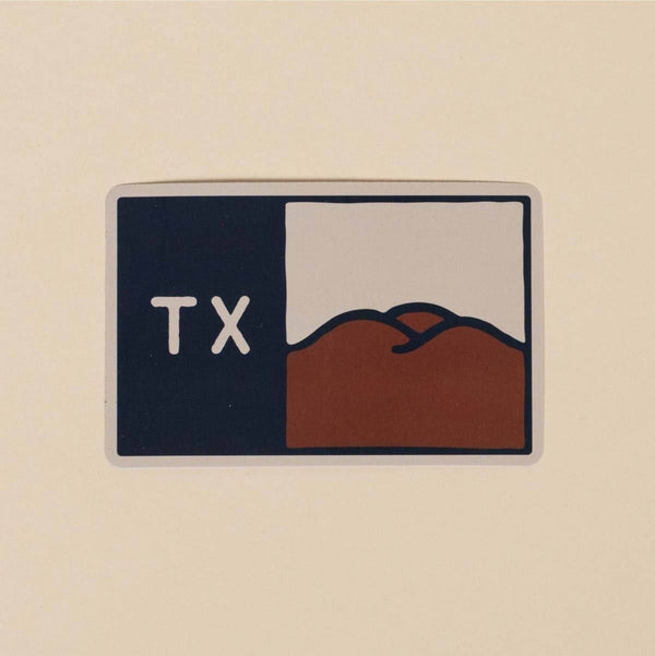 Texas Hill Country Flag - Sticker