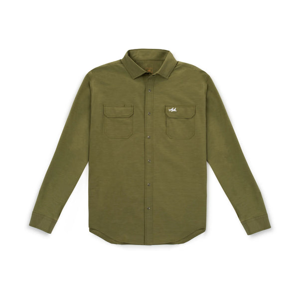 Ultimate Outdoor Blend Olive Green - Long Sleeve