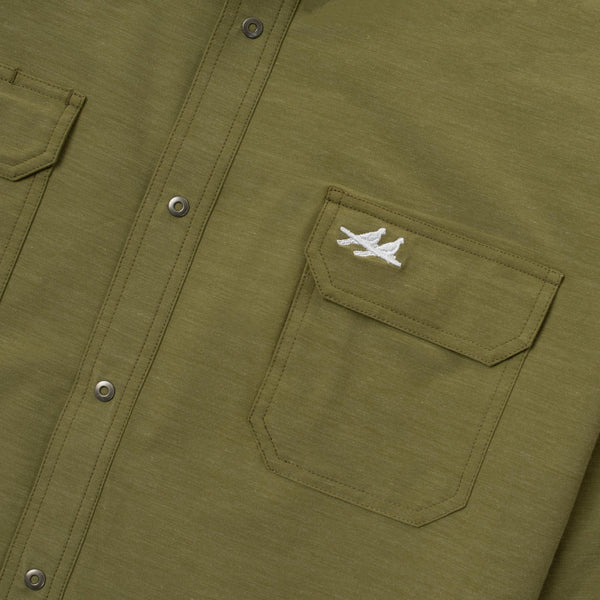 Ultimate Outdoor Blend Olive Green - Long Sleeve