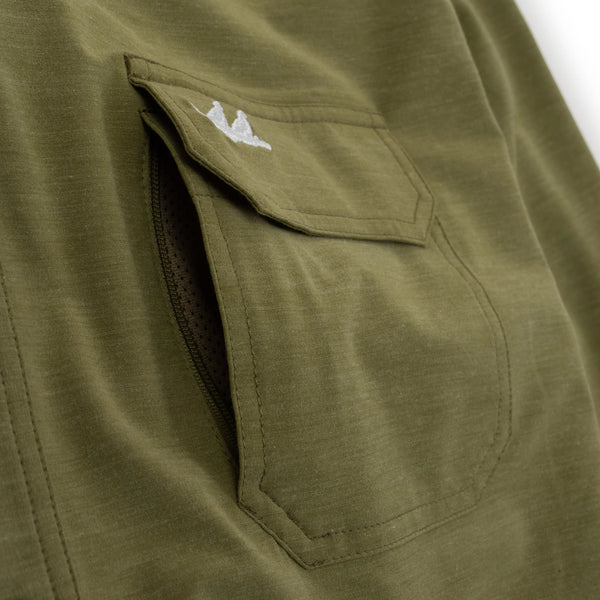 Ultimate Outdoor Blend Olive Green - Long Sleeve