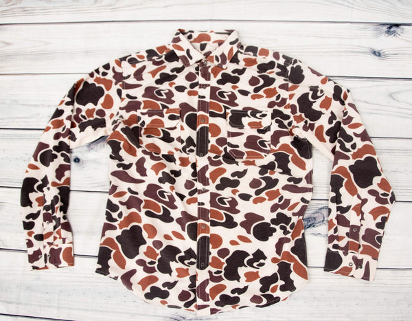 Two Dove - The Boone - Vintage Camo - LS