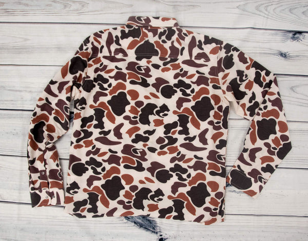 Two Dove - The Boone - Vintage Camo - LS