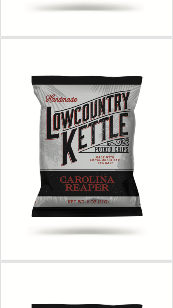 Carolina Reaper Potato Chips - 24 bags