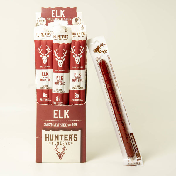 Elk Meat Sticks - 24 Pack