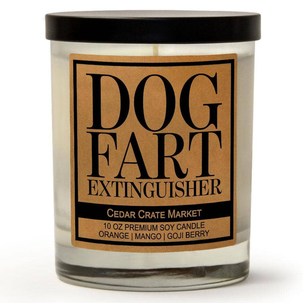 Dog Fart Extinguisher Soy Candle