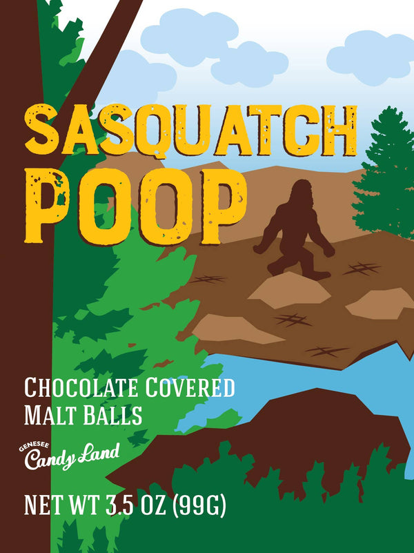 Sasquatch Poop (chocolate covered malt balls)