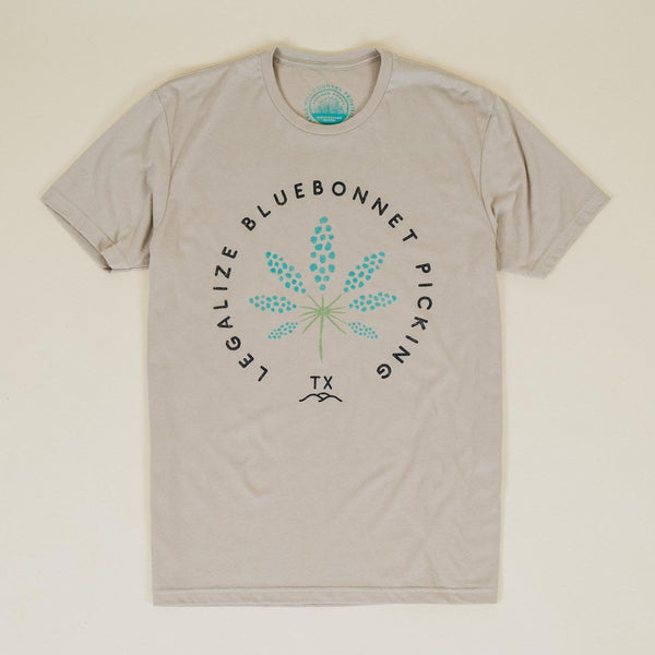 Legalize Bluebonnet Picking - Muted Gray