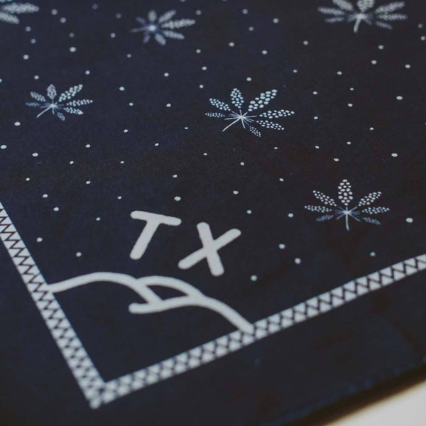 Legalize Blue Bonnet Picking - Smuggler Bandana