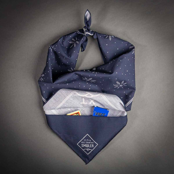 Legalize Blue Bonnet Picking - Smuggler Bandana
